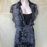 Diesel Sheer Floral Print Dress