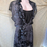 Diesel Sheer Floral Print Dress