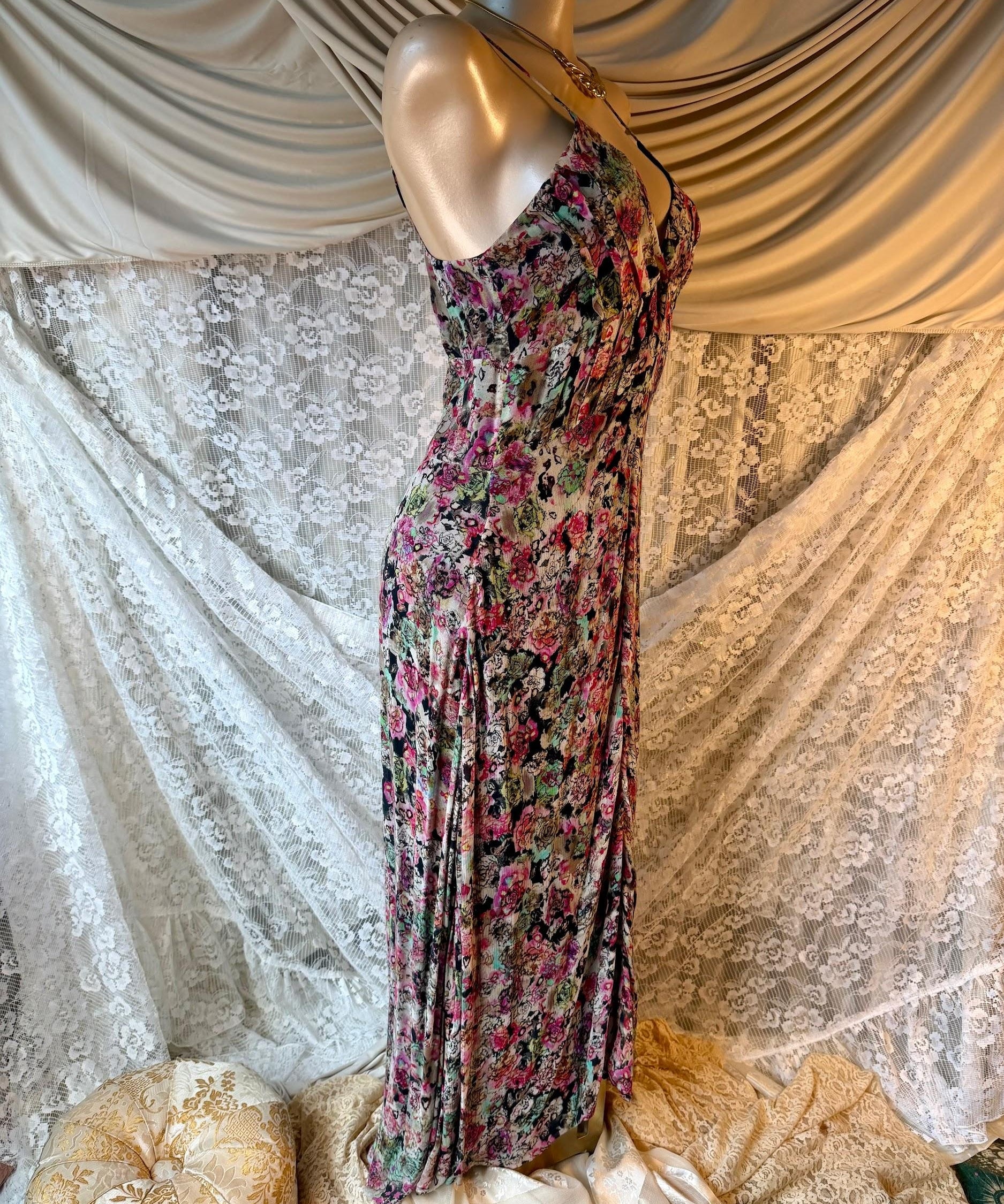 IRO Paris Floral Slip Dress