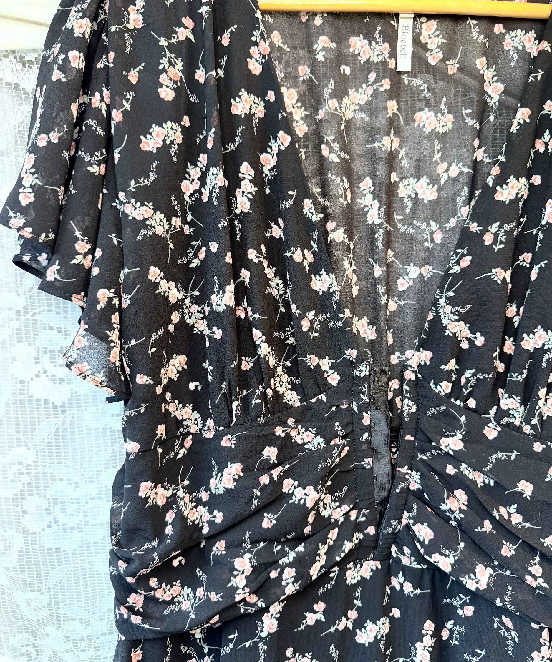 Coquette Rosebud Chiffon Dress by Bluebell