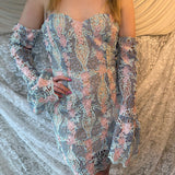 Asilio “The French Quarter” Lace Mini Dress (NWT)