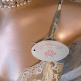 Garlands Blue Rose Lace Teddy