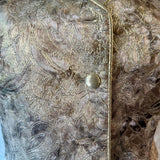 Vintage 70s Hobby Horse Golden Hour Brocade Vest