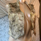 Vintage 70s Hobby Horse Golden Hour Brocade Vest
