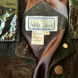 Erez Levy Black Leather & Patent Vest